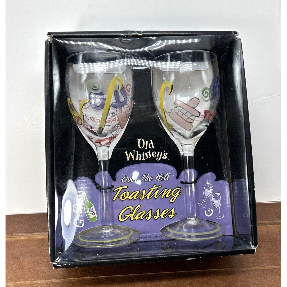 2004‎ Laid Back, Old Whiney's Over The Hill Toasting Champagne Glasses, NEW
